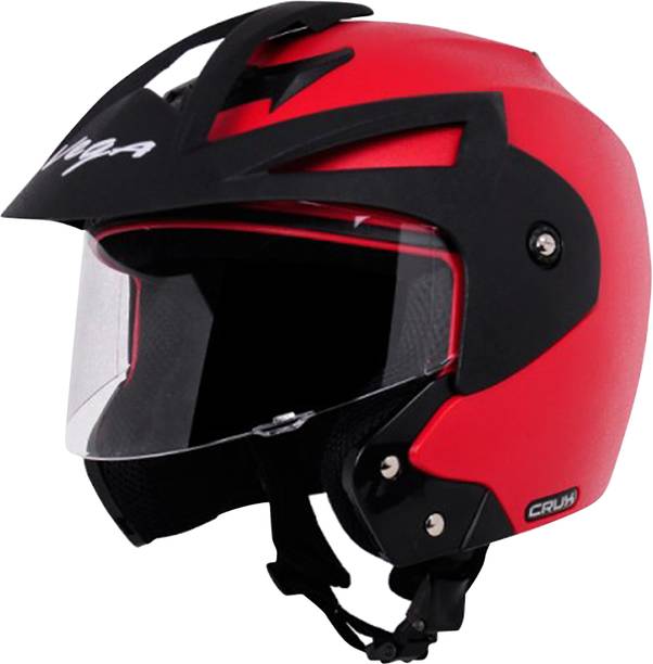 VEGA Crux Open Face Motorbike Helmet