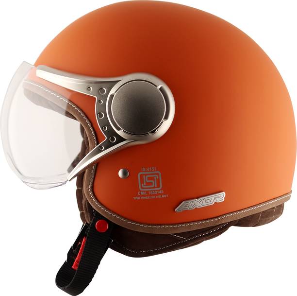 Axor Retro Jet West Motorbike Helmet