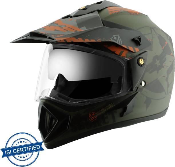 VEGA Off Road D/V Secret Motorbike Helmet