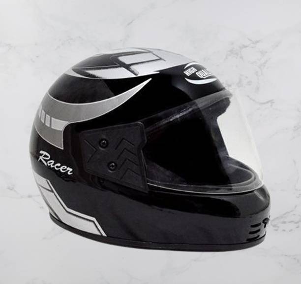 KIN Full Face Helmet_ISI certified_Silver06 Motorbike Helmet