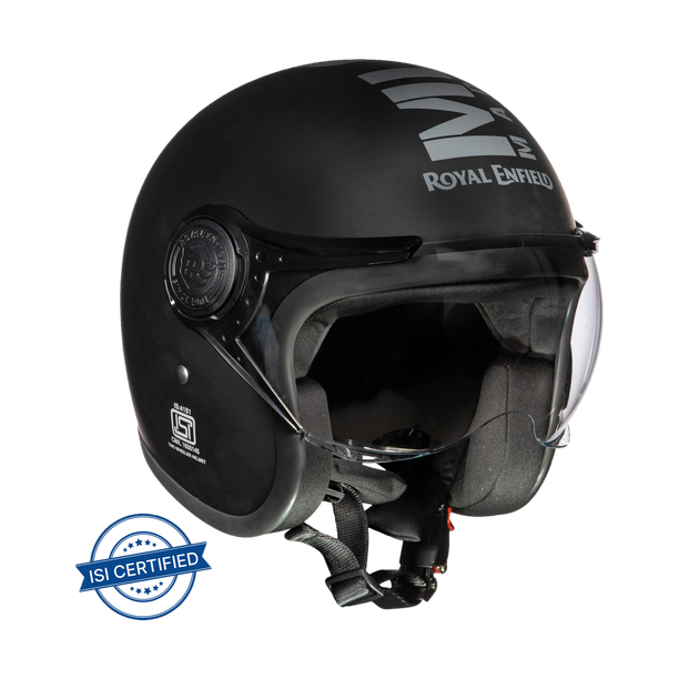 ROYAL ENFIELD MLG Open Face with Visor Motorbike Helmet
