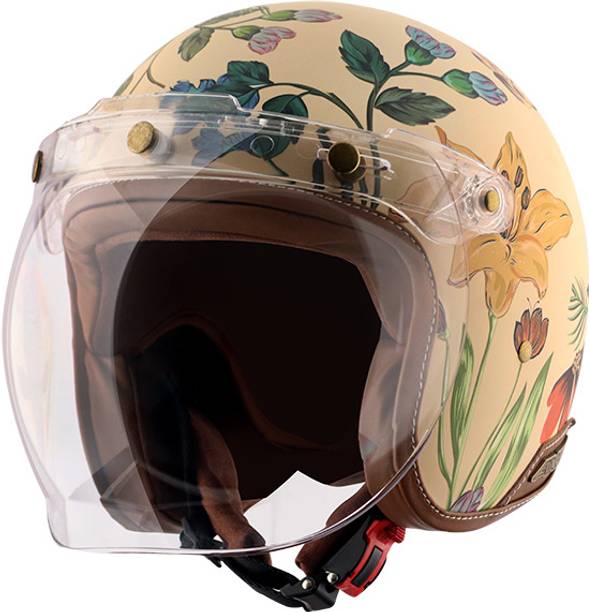 Axor Retro Jet Ibiza Motorbike Helmet
