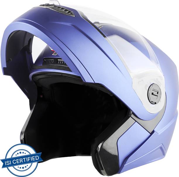 Steelbird SBA-7 7Wings ISI Certified Flip-Up Helmet for Men and Women Motorbike Helmet