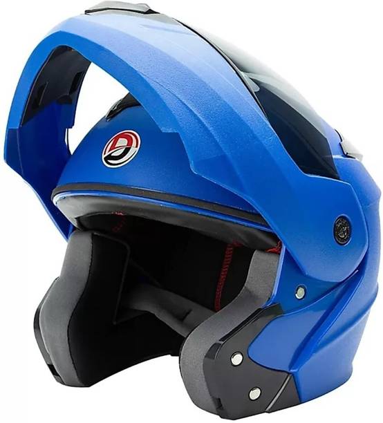 FOROLY Deletion Flipup ISI with Polycarbonate Visor Motorbike Helmet
