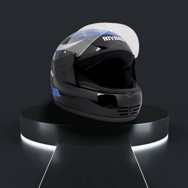 Riybro Full Face ISI Marked High Material with Adjustable strap for Men & Boy Riding Motorbike Helmet