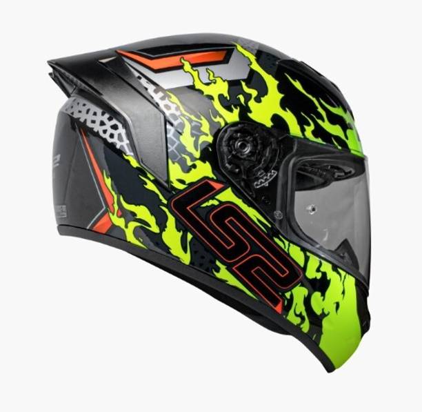 LS2 FF352 ROOKIE ANTARS BLACK YELLOW XL Motorbike Helmet
