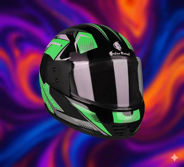 urban carrier ABS Material Shell Full Face Helmet, Unti UV Scratch resistance Motorbike Helmet