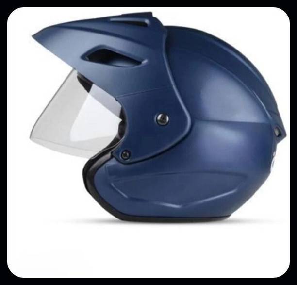 Paras Premium Open Face Flip Up Sun Shield Motorbike Scotty Safety Isi Certified Helme Motorbike Helmet