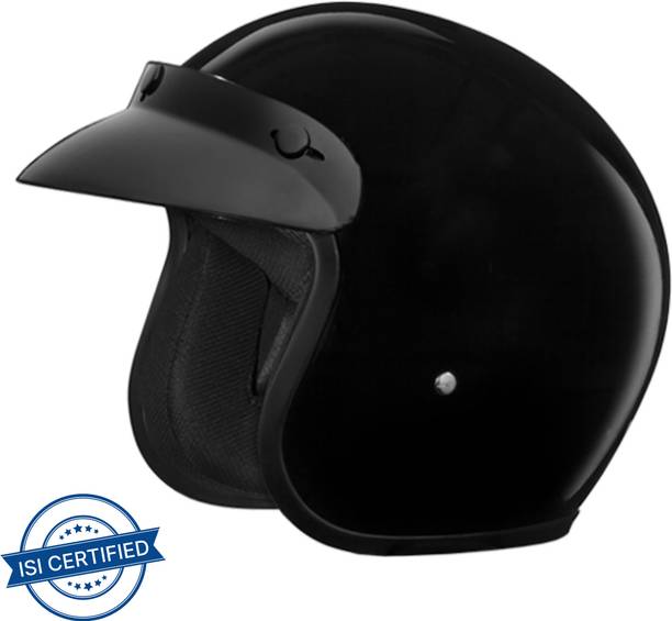 STUDDS Jetstar Classic Plain Motorbike Helmet