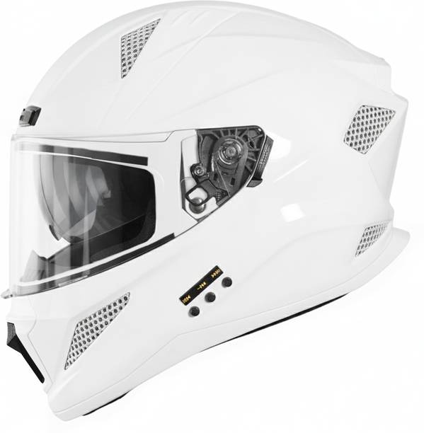 HEADFOX N2F Sharp Smart Bluetooth Full Face Waterproof Helmet for Men & Women Motorbike Helmet