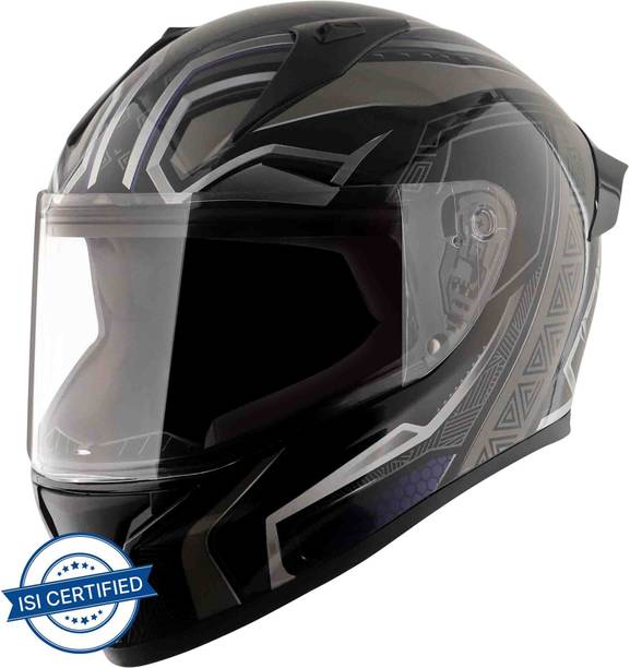 VEGA Bolt Marvel Black Panther Edition Motorbike Helmet