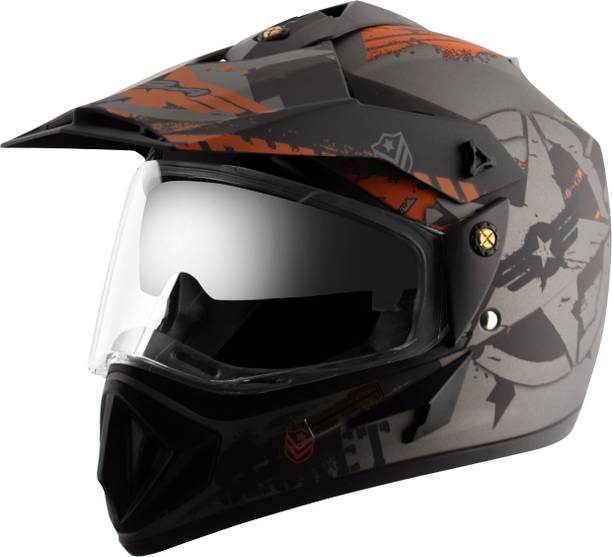 VEGA Off Road D/V Secret Motorbike Helmet