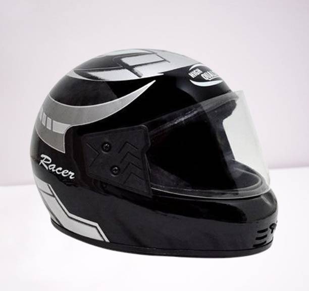 KIN Full Face Helmet_ISI certified_Silver13 Motorbike Helmet