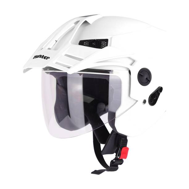 Steelbird SBH-23 Hunter ISI Certified Open Face Helmet Motorbike Helmet