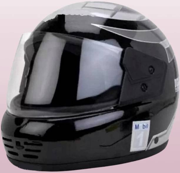 KIN Full Face Helmet_ISI certified_Silver54 Motorbike Helmet