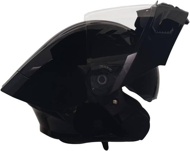 ROYAL ENFIELD Stealth Modular Flip-Up | Dual Visor | Free Extra Smoke Visor | ISI & DOT Motorbike Helmet