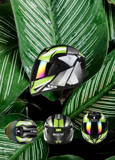 urban carrier ABS Material Full Face Rainbow Visor, UV Scratch Resistance Cricket Helmet
