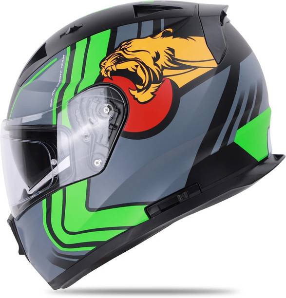 IGNYTE IGN-7 Targa ISI/DOT Certified Full Face Helmet Motorbike Helmet