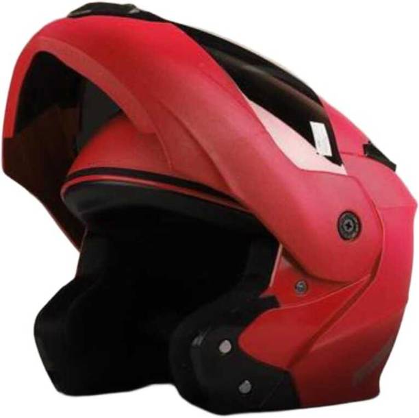 Racing-1 ABS Material Unisex with Unbreakable Visor Motorbike Helmet