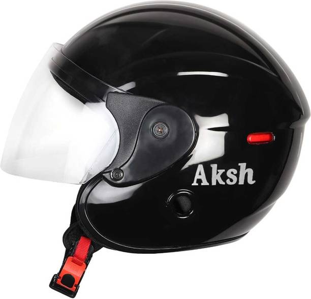 Font Indicator-Unisex_Open Face -M-Black-26 Motorsports Helmet