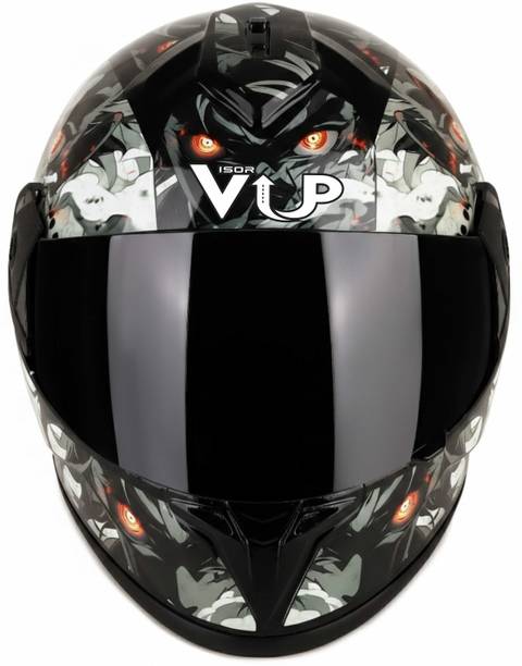 VisorUp Premium Full Face Bike Helmet with Advanced Ventilation &Safety Features for Men Motorbike Helmet