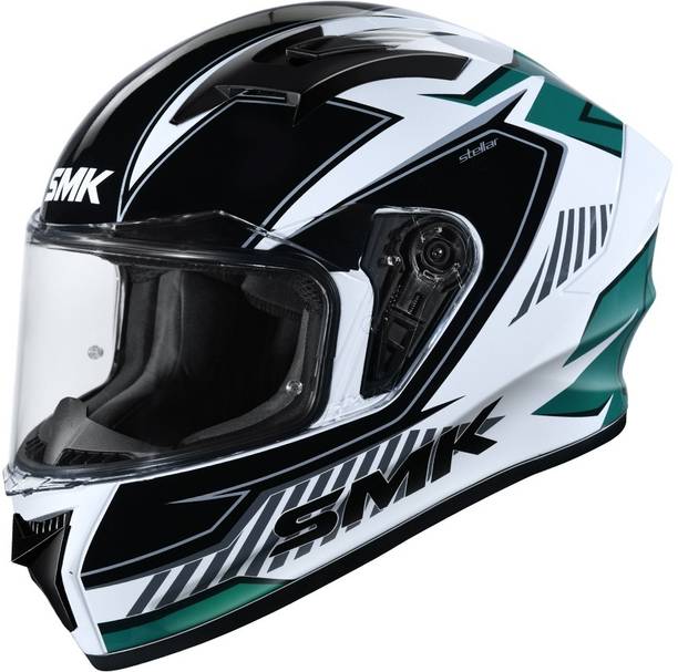 SMK Stellar Sports Adox Motorbike Helmet