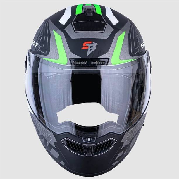 HEADFOX N2 Air 7 Smart Bluetooth Calls | Music | GPS | Waterproof | Voice Asst. Road DV Motorbike Helmet