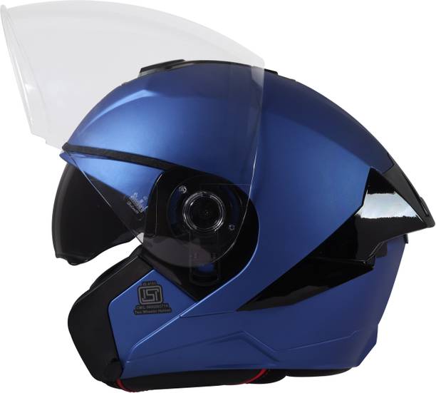 Steelbird SBA-10 7Wings ISI and DOT Certified Open Face Helmet Motorbike Helmet