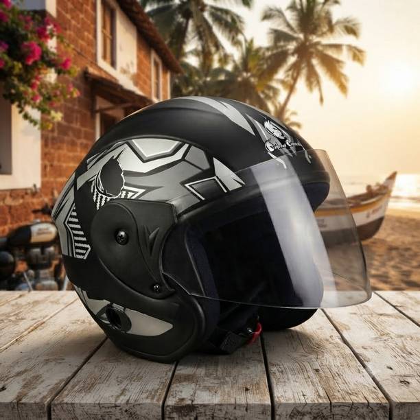urban carrier ABS Material Full Face PC Visor, UV Scratch Resistance Motorbike Helmet