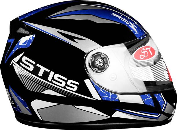 stiss BLUE JALI PRO HELMET Motorbike Helmet