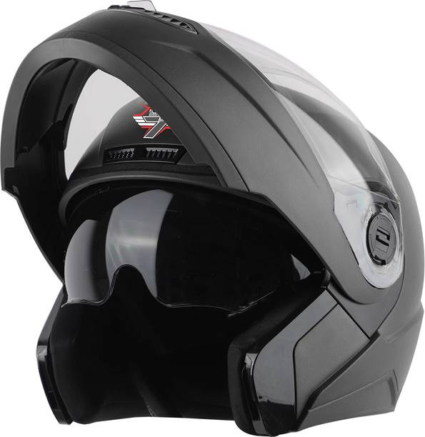 Steelbird SBA-7 7Wings ISI Certified Flip-Up for Men and Women Motorbike Helmet
