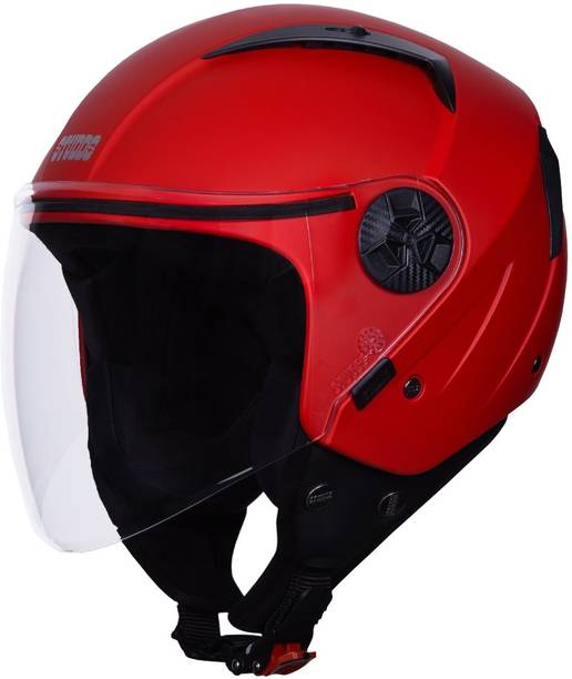 STUDDS Open Face Helmet Vogue Motorbike Helmet