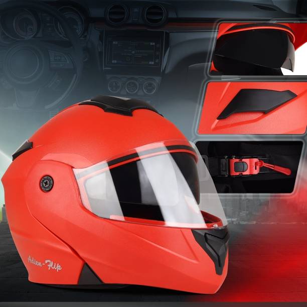 ARCDURA Adien Flipup ISI with Rainbow Visor-X1 Motorbike Helmet