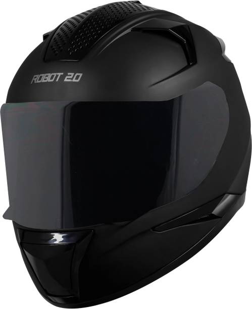 Steelbird SBH-35 Robot 2.0 ISI and Dot Certified Full Face Helmet For Men and Woman Motorbike Helmet