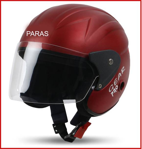 Paras Open Face_ Motorbike_ Scooty Helmet For Men Women _Girls Riding_ BIS Approved Motorbike Helmet