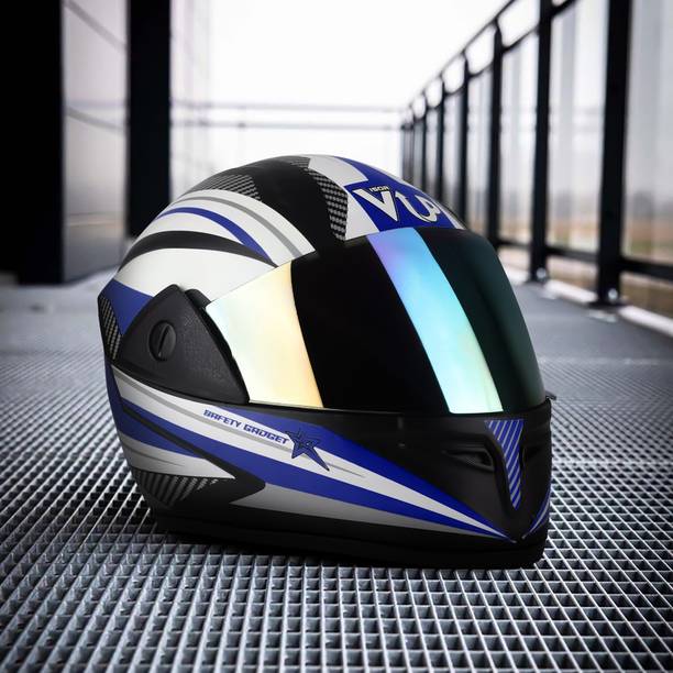 VisorUp Premium Full Face Bike Helmet with Advanced Ventilation &Safety Features for Men Motorbike Helmet