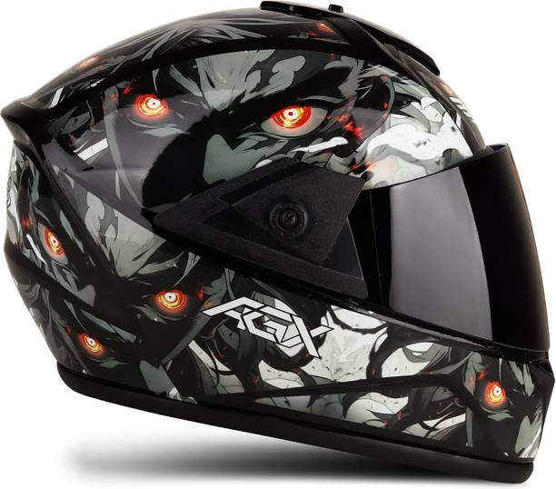 FOROLY Fighter Demon ABS Material Full Face Unisex Helmet Motorbike Helmet