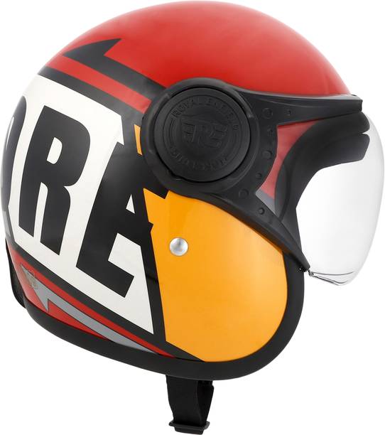 ROYAL ENFIELD Explore Colorblock Open Face with Visor Motorbike Helmet