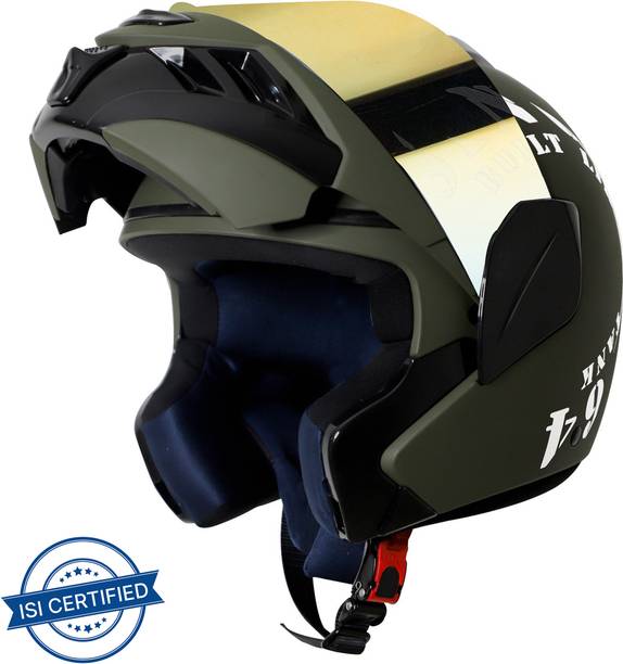 Steelbird SB-34 7Wings TRX Tank Flip Up Graphics Helmet Motorbike Helmet