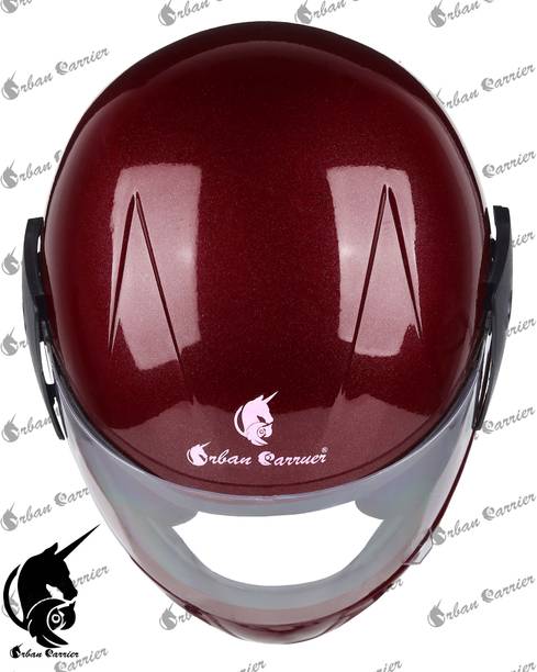 urban carrier ABS Material Full Face Rainbow Visor, UV Scratch Resistance Motorbike Helmet