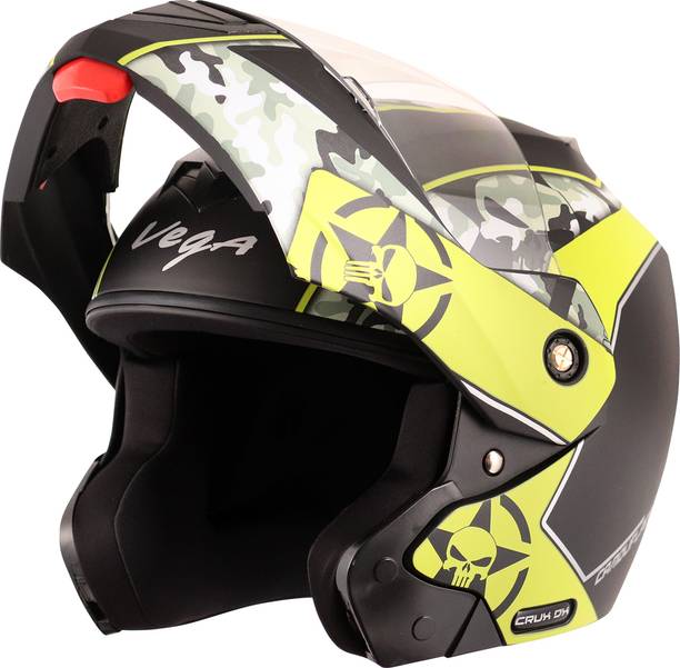 VEGA Crux Dx Camoflage Motorbike Helmet