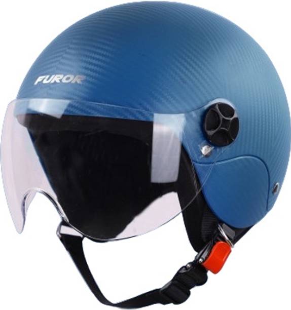 Steelbird SBH-16 Furor ISI Certified Open Face Helmet Motorbike Helmet