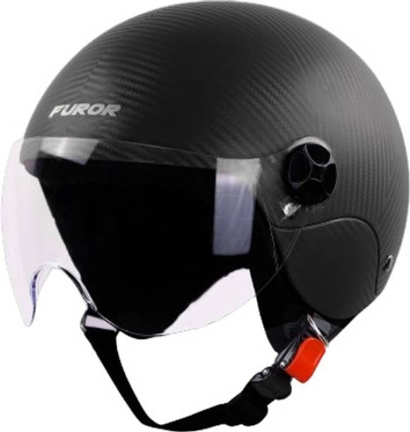 स्टीलबर्ड SBH-16 Furor ISI Certified Open Face Helmet मोटरबाइक हेलमेट
