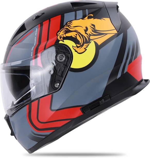 IGNYTE IGN-7 Targa ISI/DOT Certified Full Face Helmet Motorbike Helmet