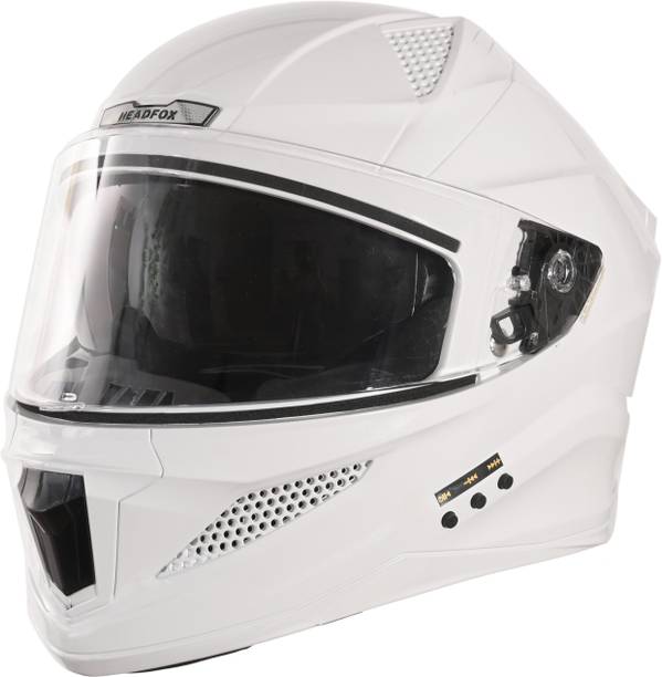 HEADFOX N2F Sharp Smart Bluetooth Full Face Waterproof Helmet for Men & Women Motorbike Helmet