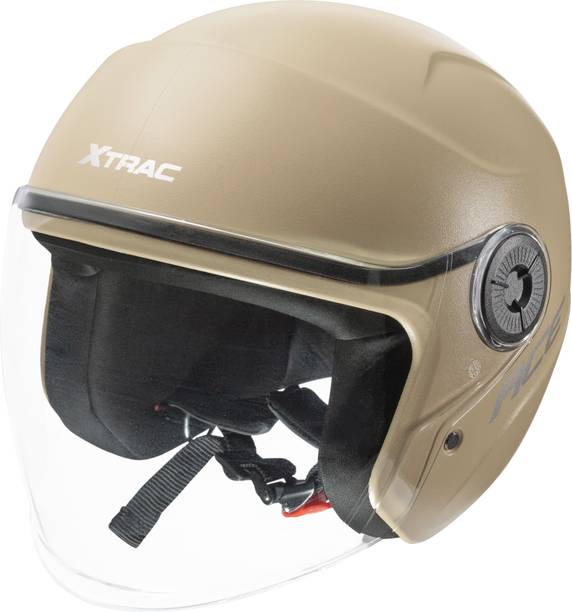 Xtrac Ace ISI Certified Open Face Helmet Motorbike Helmet