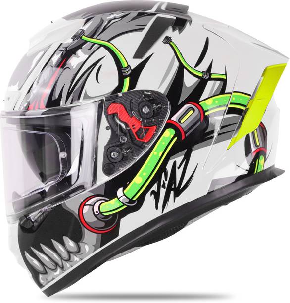 IGNYTE IGN-4 Trever ISI/DOT Certified Full Face Helmet Motorbike Helmet