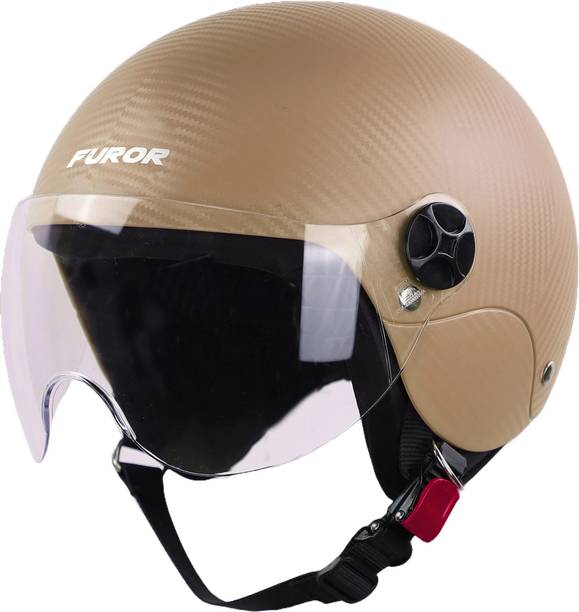 स्टीलबर्ड SBH-16 Furor ISI Certified Open Face Helmet हेलमेट