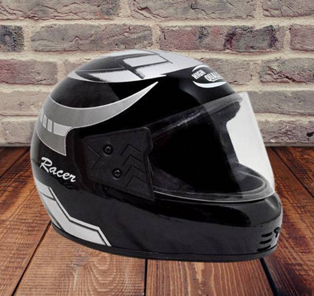 KIN Full Face Helmet_ISI certified_Silver22 Motorbike Helmet