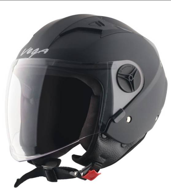 VEGA Clark Dx Open Face ISI Certified Large Motorbike Helmet